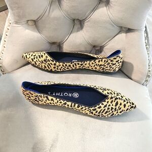 Rothy's Brown and Black Flats with Classic Silhouette